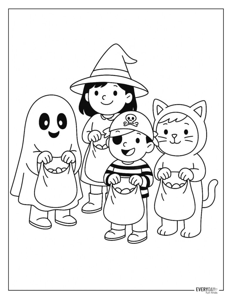 Halloween Coloring Pages Free Printables Halloween Coloring Pages Free Printables