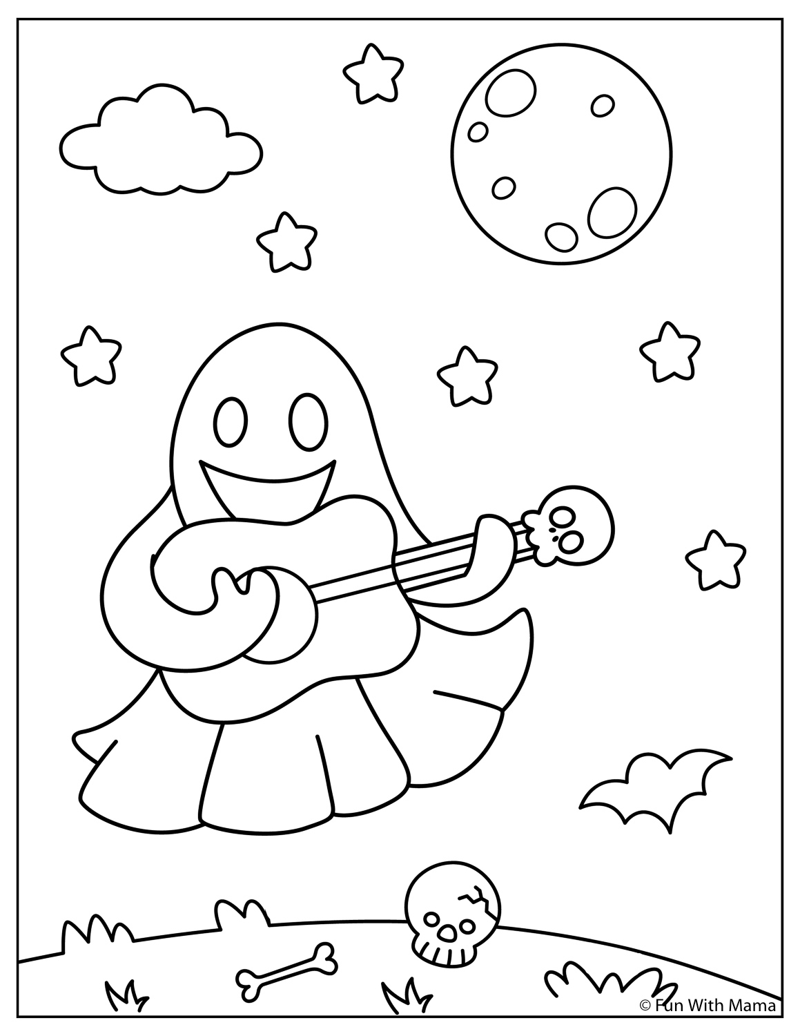 Halloween Coloring Pages Fun With Mama Halloween Coloring Pages Fun With Mama