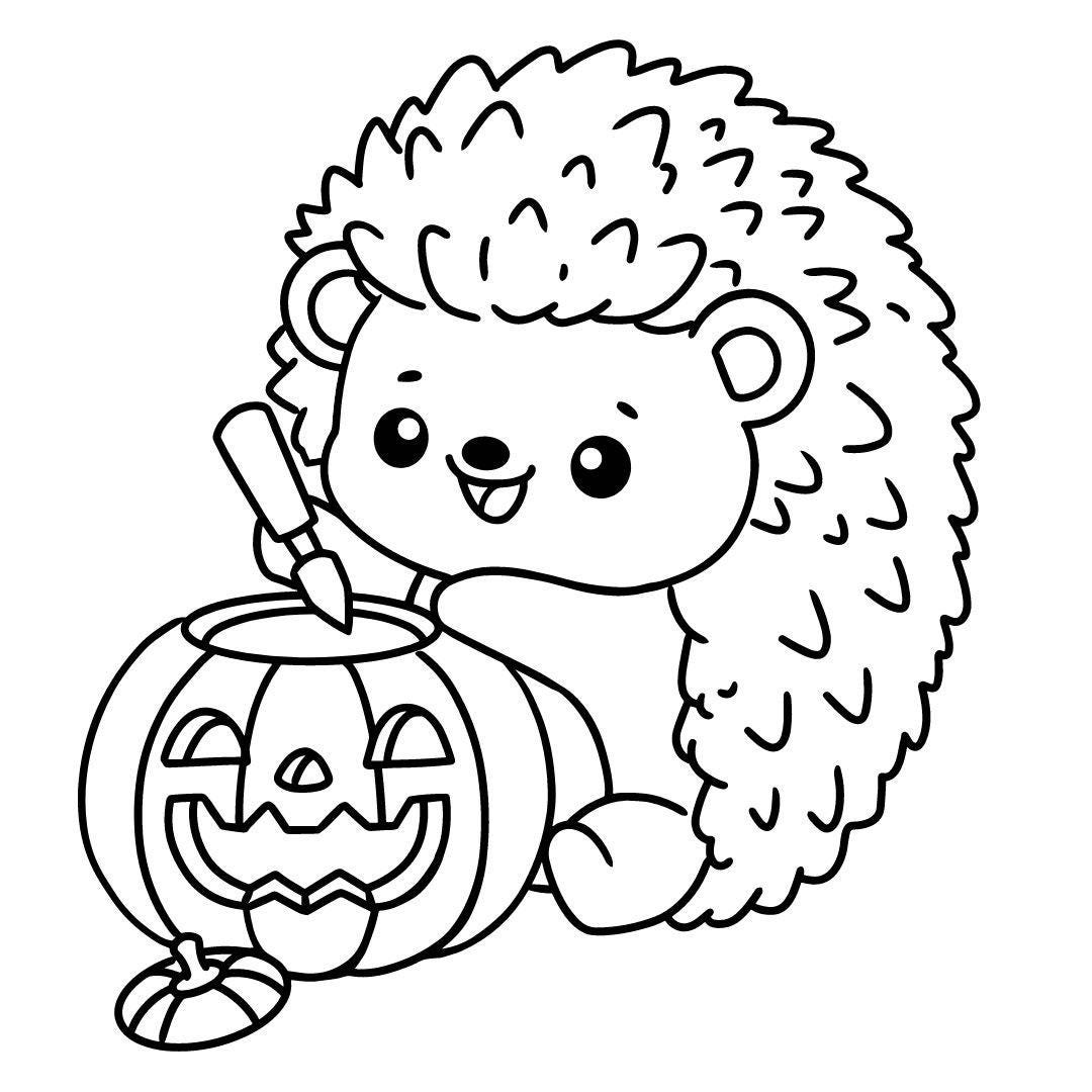 Halloween Coloring Pages Printable Spooky Monsters For Kids Teens Adults Fun Relaxing Halloween Activity Etsy