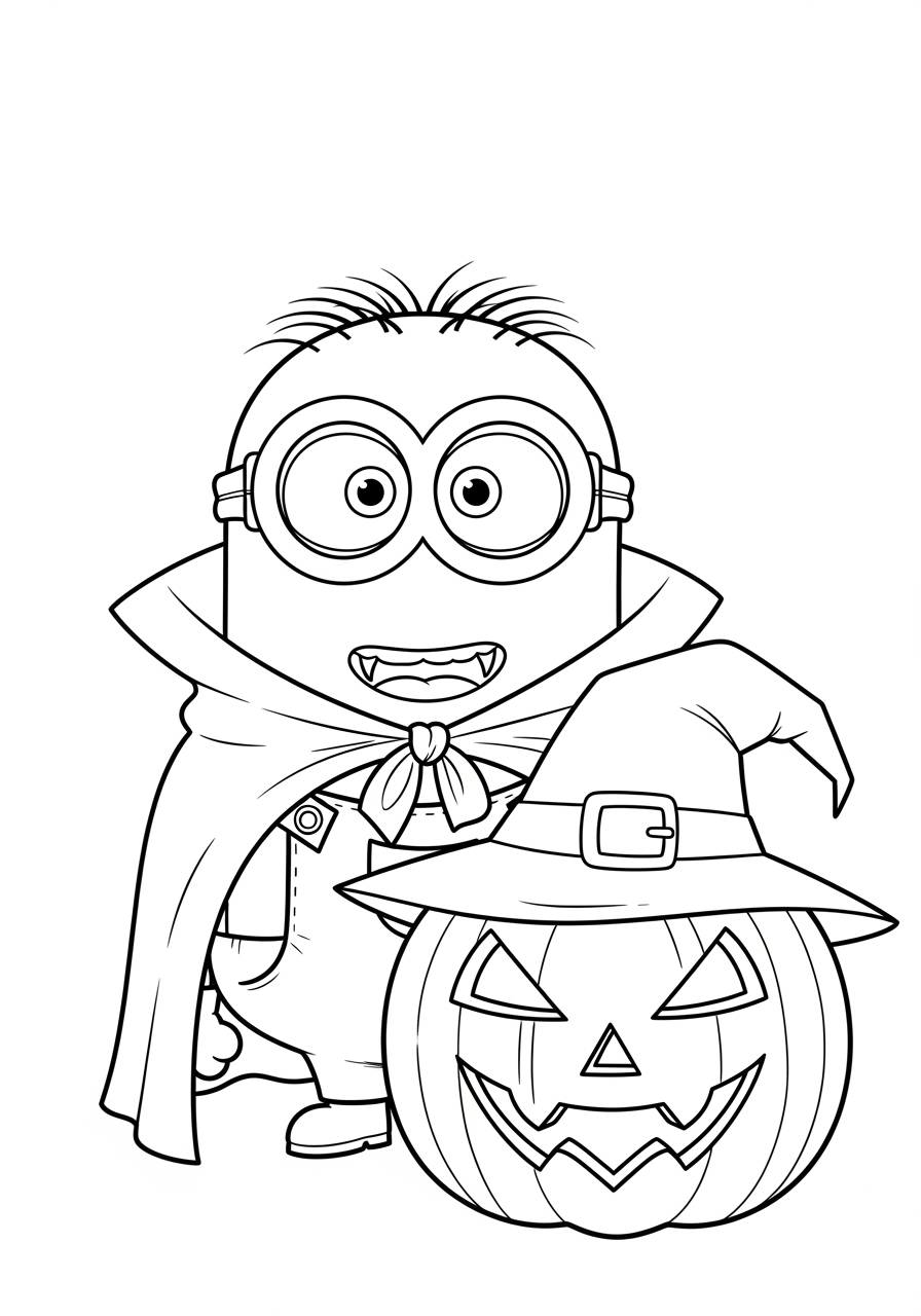 Halloween Colouring Print Out For Kids Printable Fun