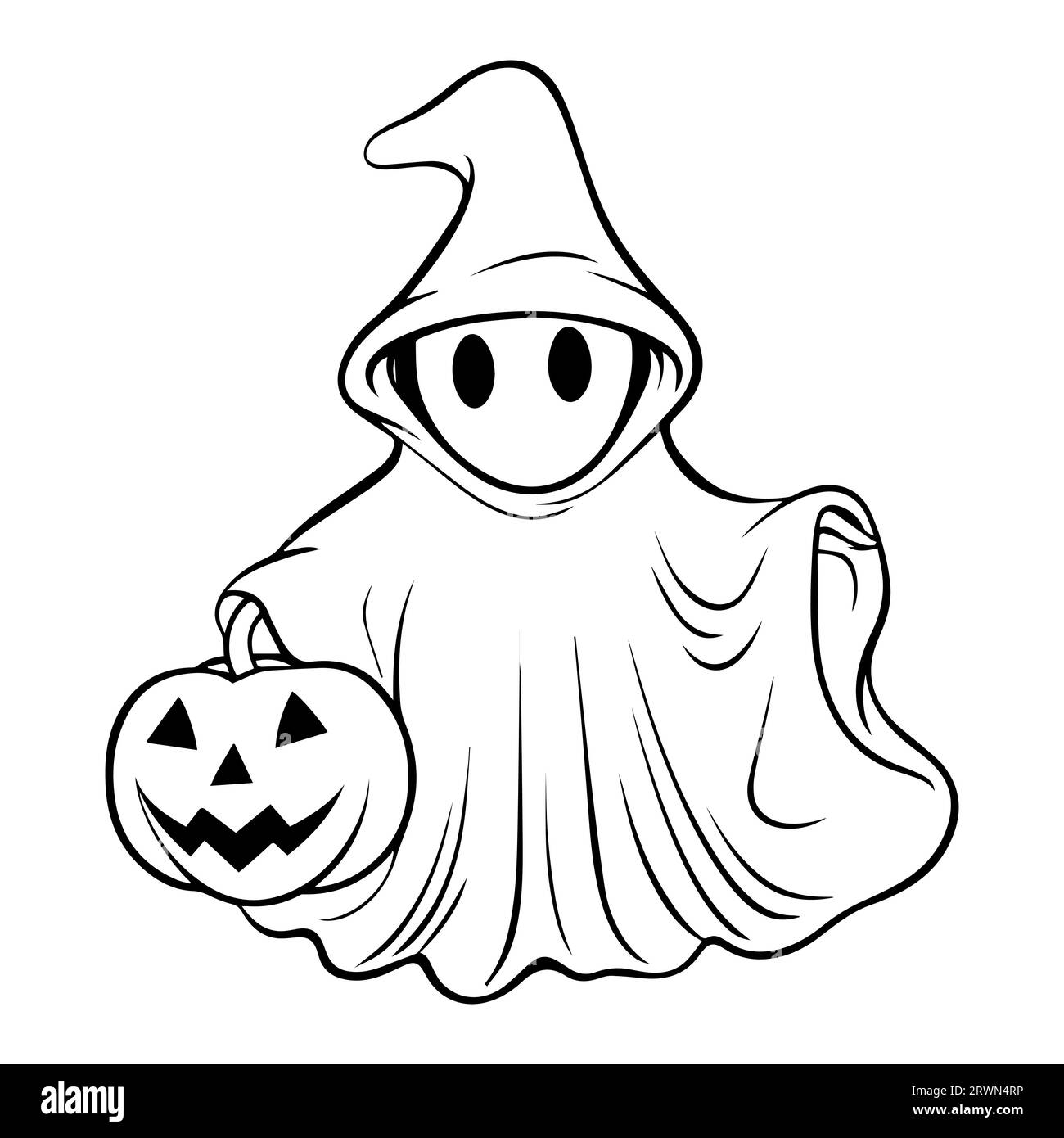 Halloween Ghost Line Art For Coloring Book Page Line Art Design For Kids Coloring Page Coloring Page Outline Of Cartoon Stock Vector Image Art Alamy Halloween Ghost Line Art For Coloring Book Page Line Art Design For Kids Coloring Page Coloring Page Outline Of Cartoon Stock Vector Image Art Alamy