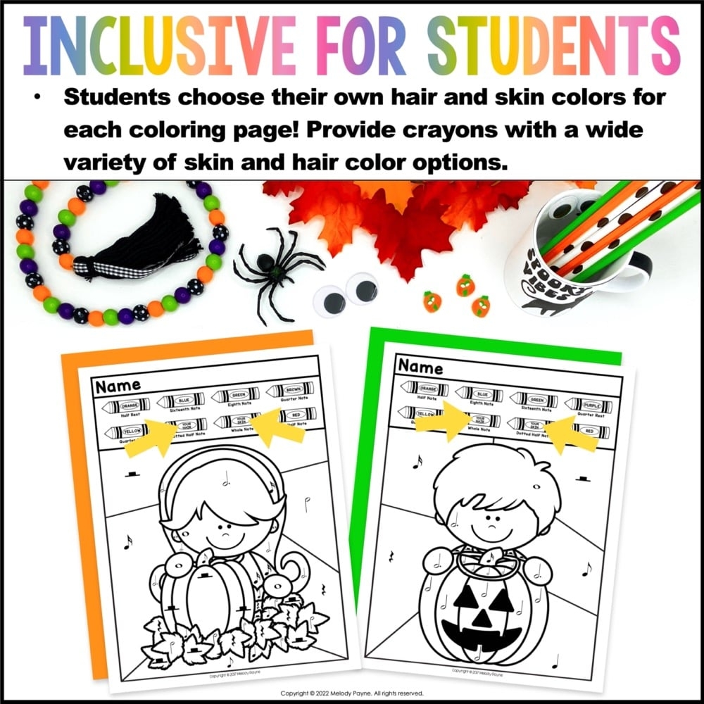Halloween Music Coloring Pages Color By Notes Rests Rhythms Dynamics Terms Melody Payne Music For A Lifetime Halloween Music Coloring Pages Color By Notes Rests Rhythms Dynamics Terms Melody Payne Music For A Lifetime