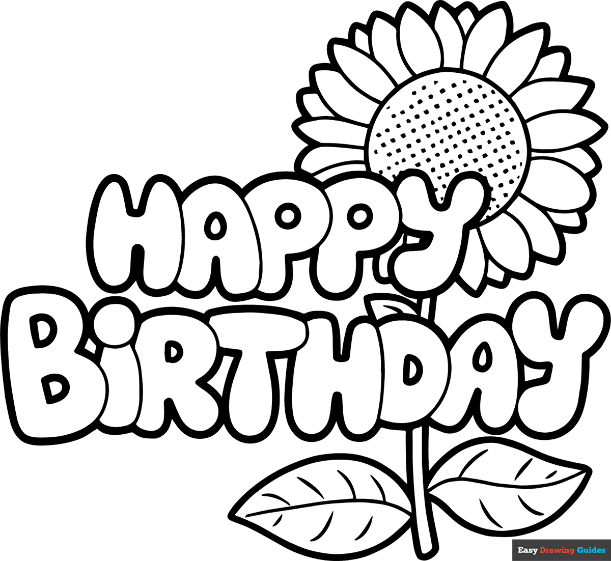 birthday cards to color and print birthday cards to color and print