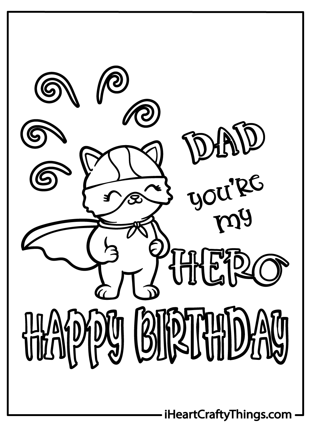 Happy Birthday Dad Coloring Pages 100 Free Printables Worksheets Library Happy Birthday Dad Coloring Pages 100 Free Printables Worksheets Library