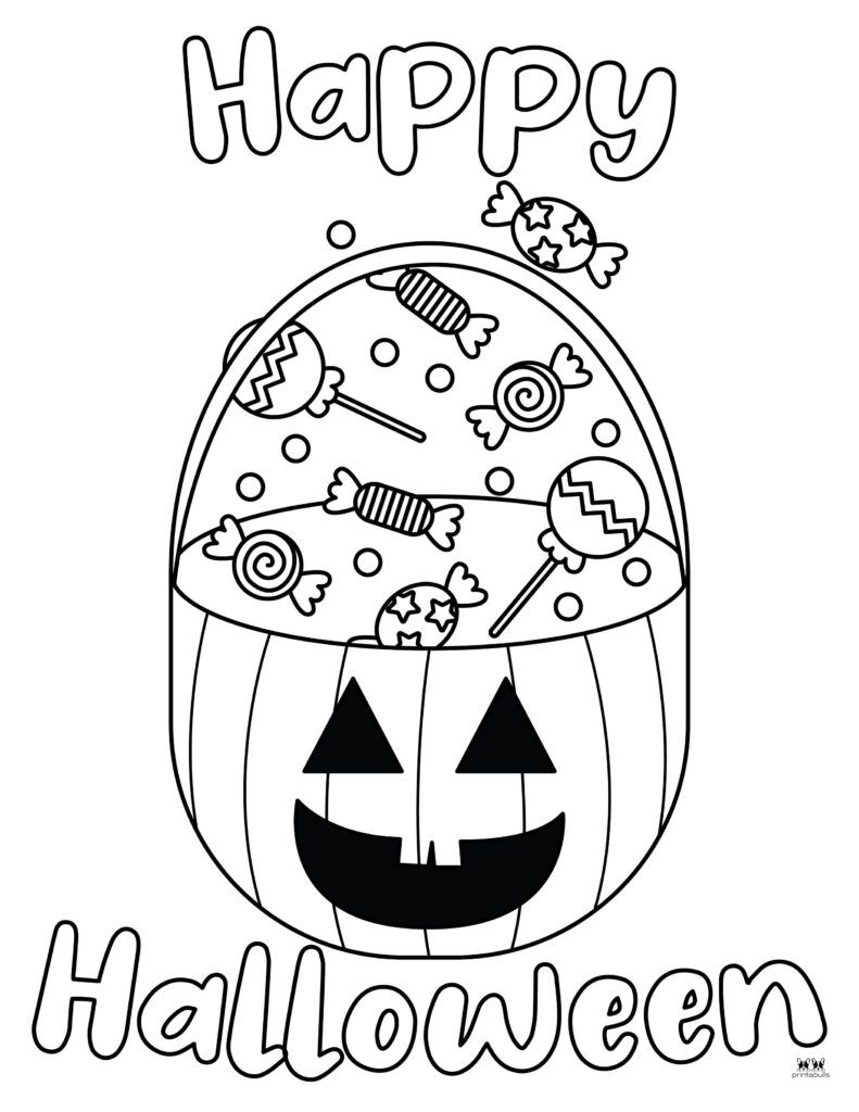 Happy Halloween Coloring Pages 28 FREE Pages Printabulls Happy Halloween Coloring Pages 28 FREE Pages Printabulls