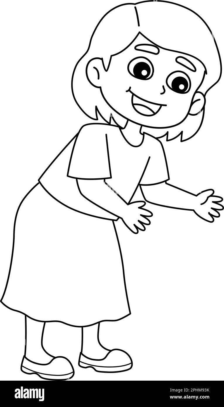 Happy Mother Isolated Coloring Page For Kids Stock Vector Image Art Alamy Happy Mother Isolated Coloring Page For Kids Stock Vector Image Art Alamy