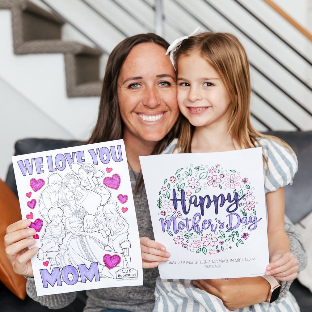 mothers day coloring sheet