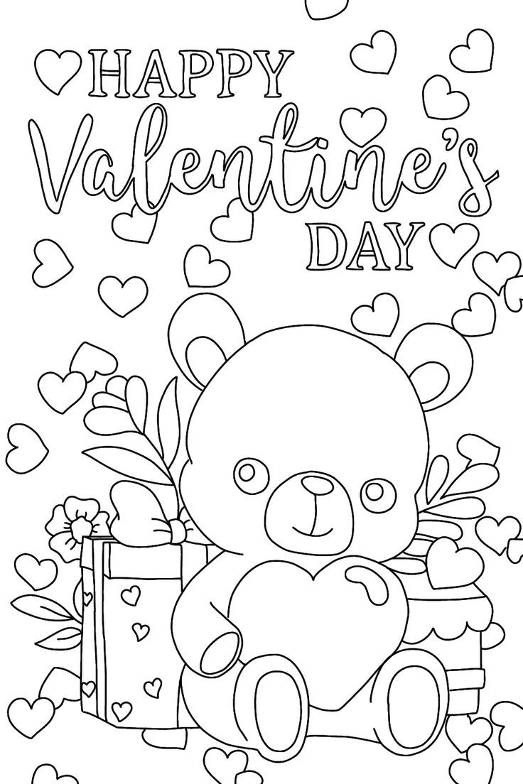 valentine day coloring sheets valentine day coloring sheets