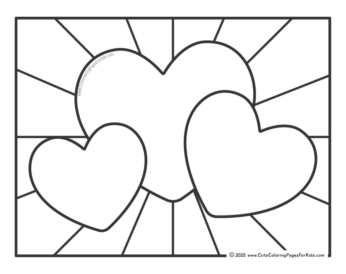 Heart Coloring Pages Cute Coloring Pages For Kids Heart Coloring Pages Cute Coloring Pages For Kids