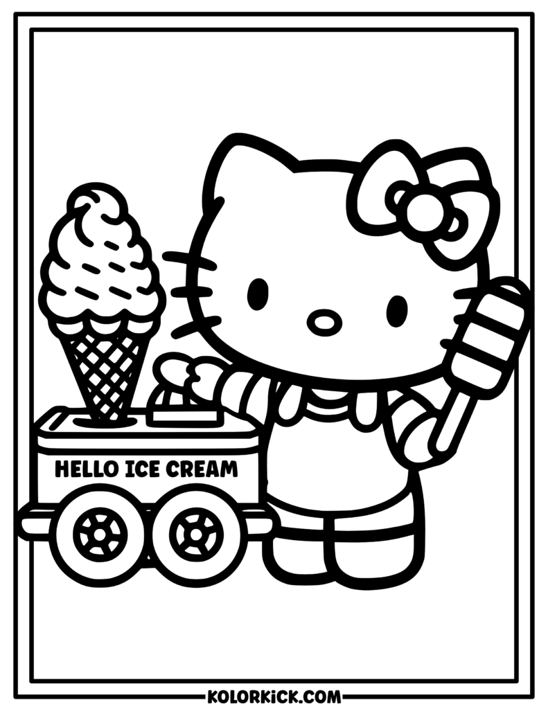 Hello Kitty Coloring Pages 75 Free Printable PDFs Hello Kitty Coloring Pages 75 Free Printable PDFs