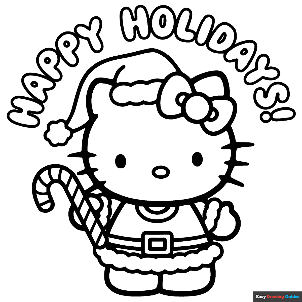 hello kitty to colour hello kitty to colour