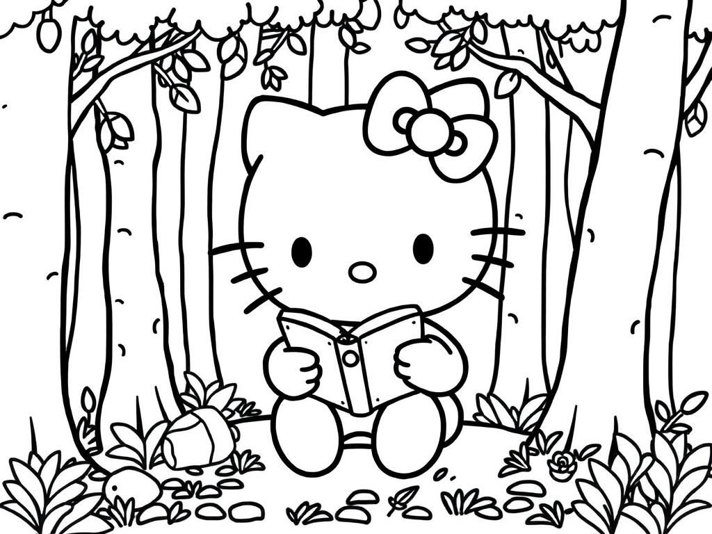 hello kitty colouring pages printable hello kitty colouring pages printable