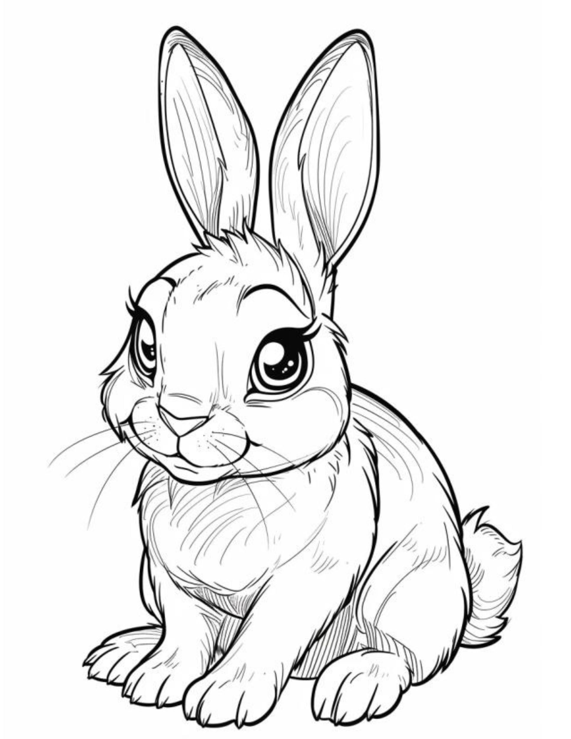 free printable bunny coloring pages free printable bunny coloring pages