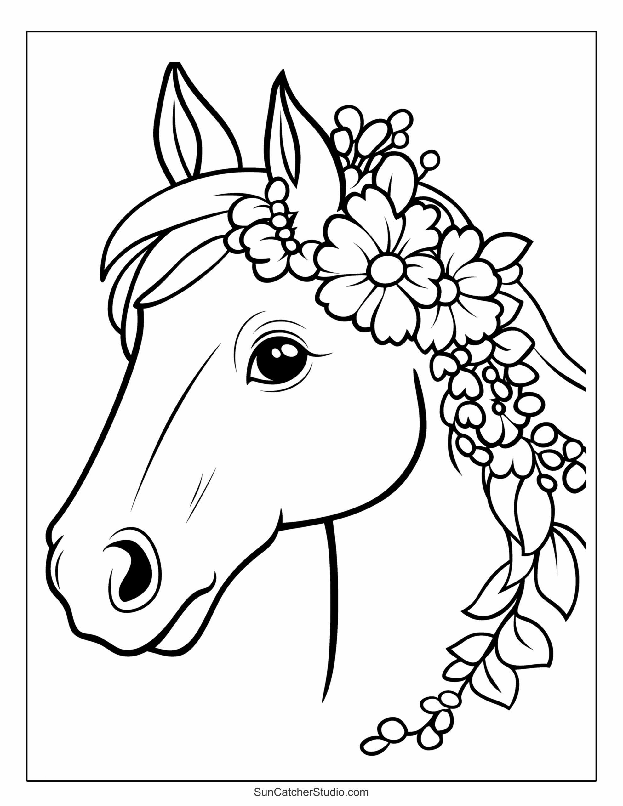 free coloring horse pages free coloring horse pages