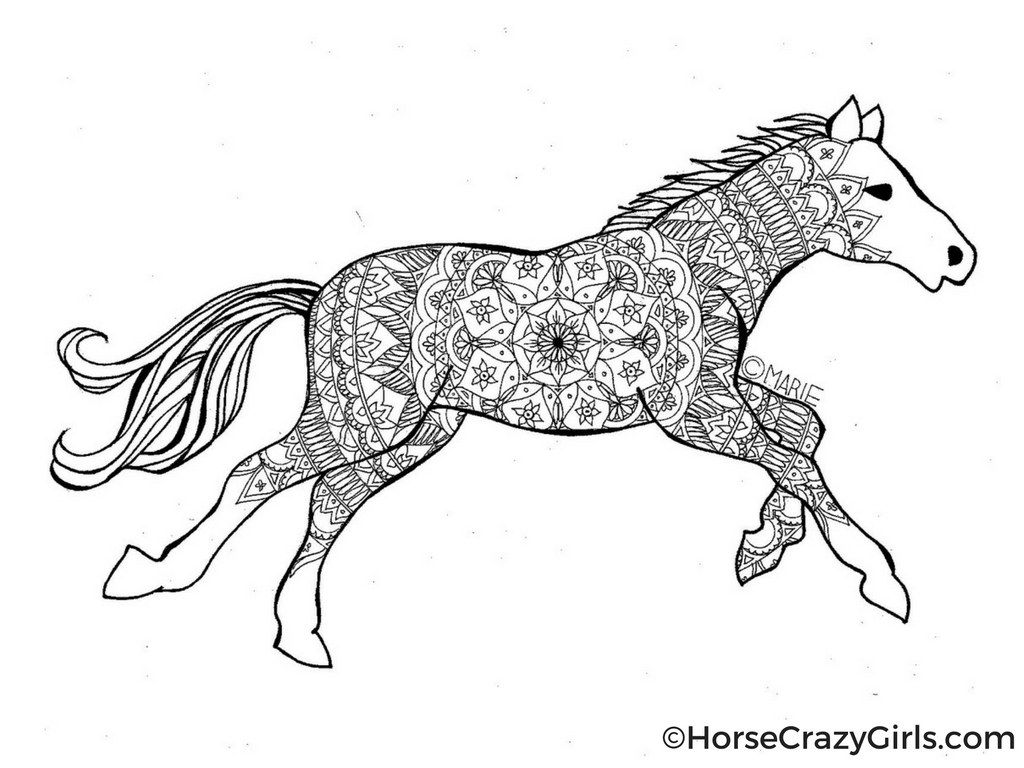 Horse Coloring Pages And Printables Horse Coloring Pages And Printables