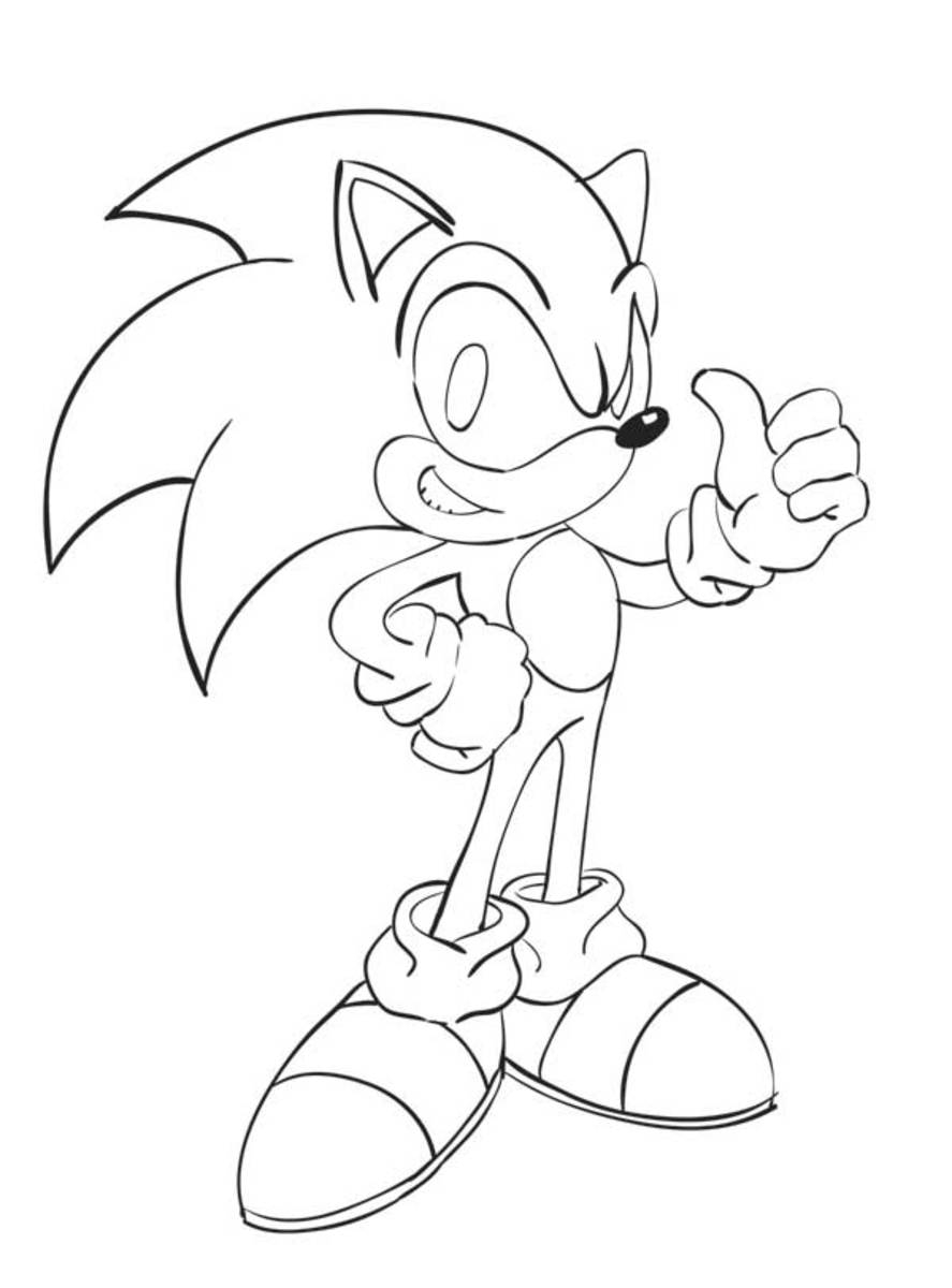 How To Draw Sonic The Hedgehog A Smashing Tutorial HubPages How To Draw Sonic The Hedgehog A Smashing Tutorial HubPages