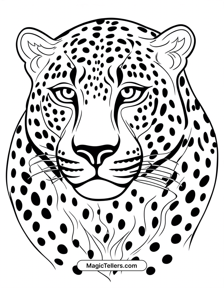 Jaguar Coloring Page Jaguar Coloring Page