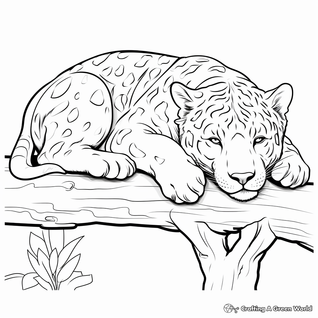 jaguar animal coloring pages jaguar animal coloring pages