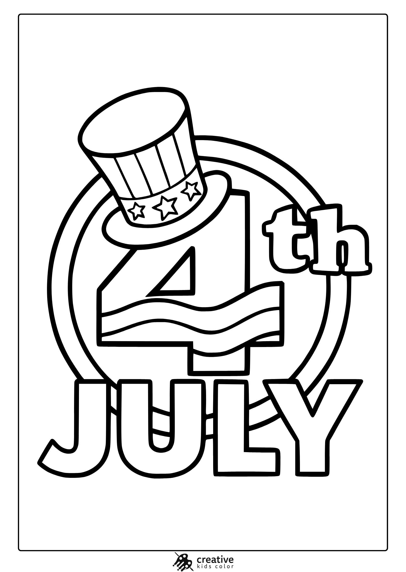 July Coloring Pages Free Fun Summer Printables  July Coloring Pages Free Fun Summer Printables