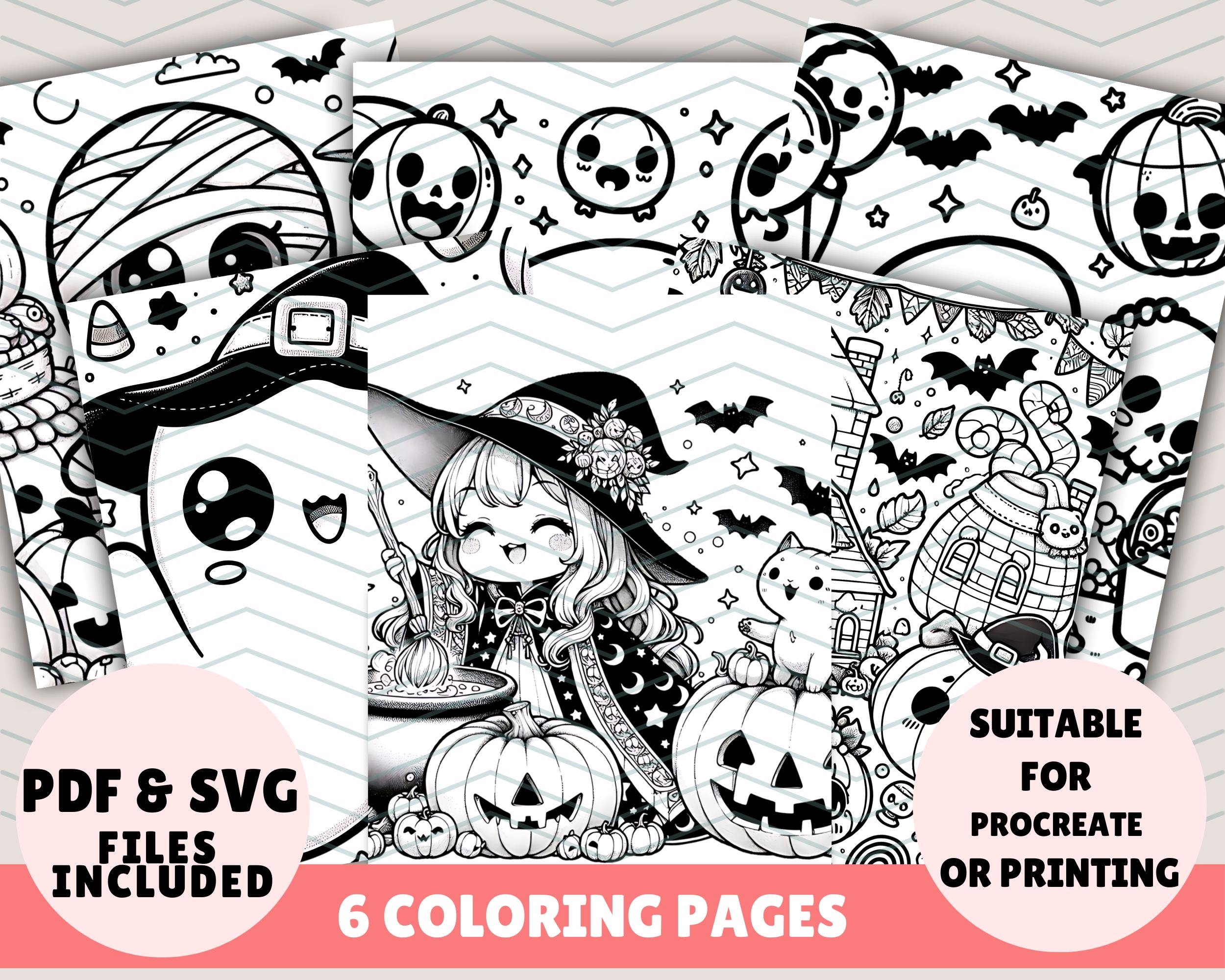 Kawaii Halloween Coloring Pages For Adults Aesthetic Coloring Page Procreate Cozy Coloring Pages Printable Doodle Coloring Book Etsy Kawaii Halloween Coloring Pages For Adults Aesthetic Coloring Page Procreate Cozy Coloring Pages Printable Doodle Coloring Book Etsy