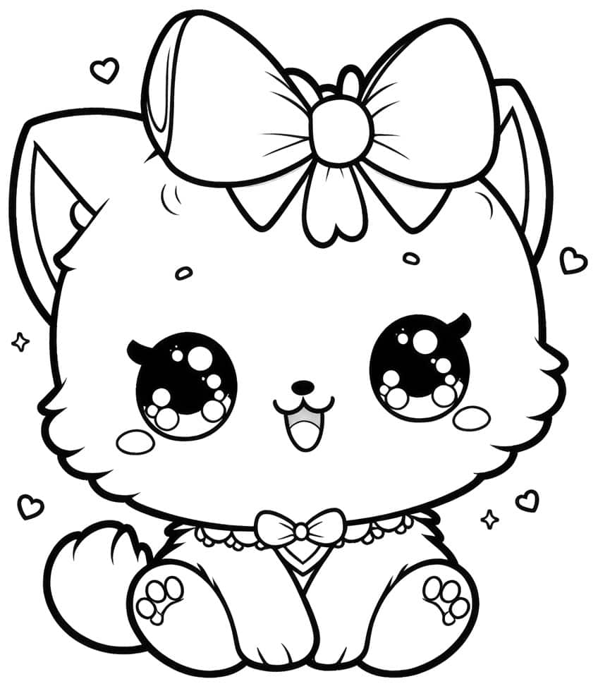 Kitten Coloring Pages 20 Easy Coloring Sheets Kitten Coloring Pages 20 Easy Coloring Sheets