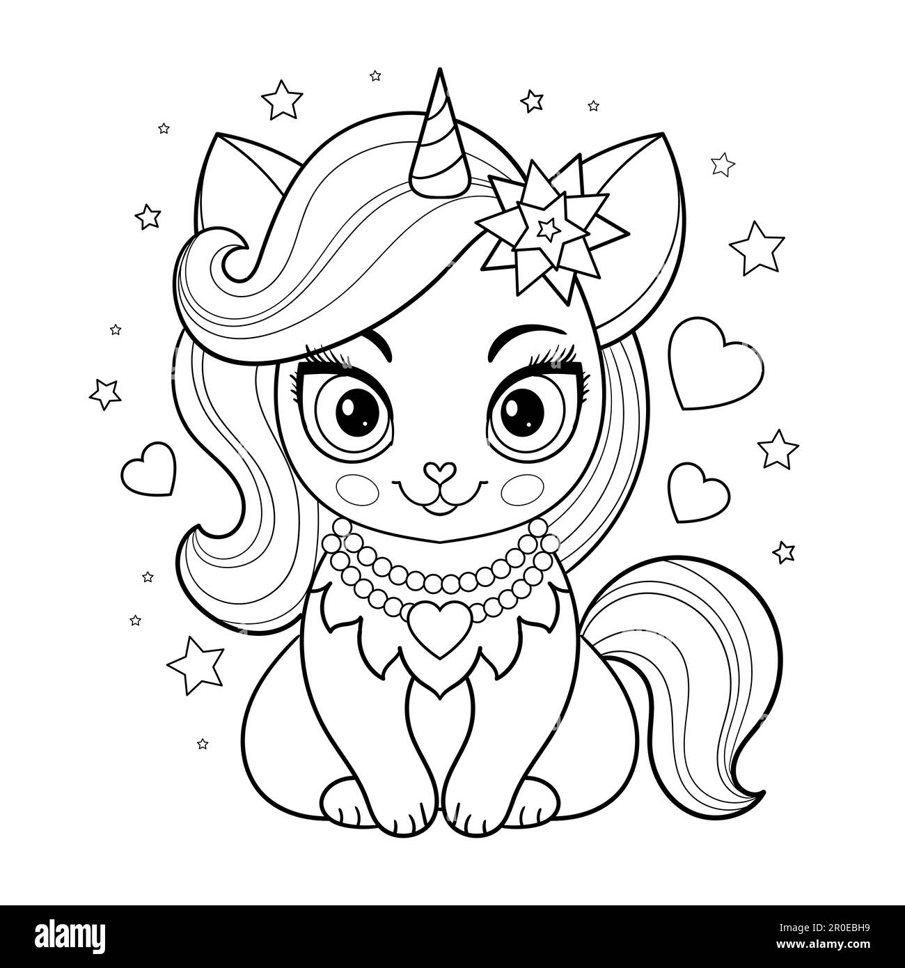 Kitty Cat Coloring Pages Hi res Stock Photography And Images Alamy Kitty Cat Coloring Pages Hi res Stock Photography And Images Alamy