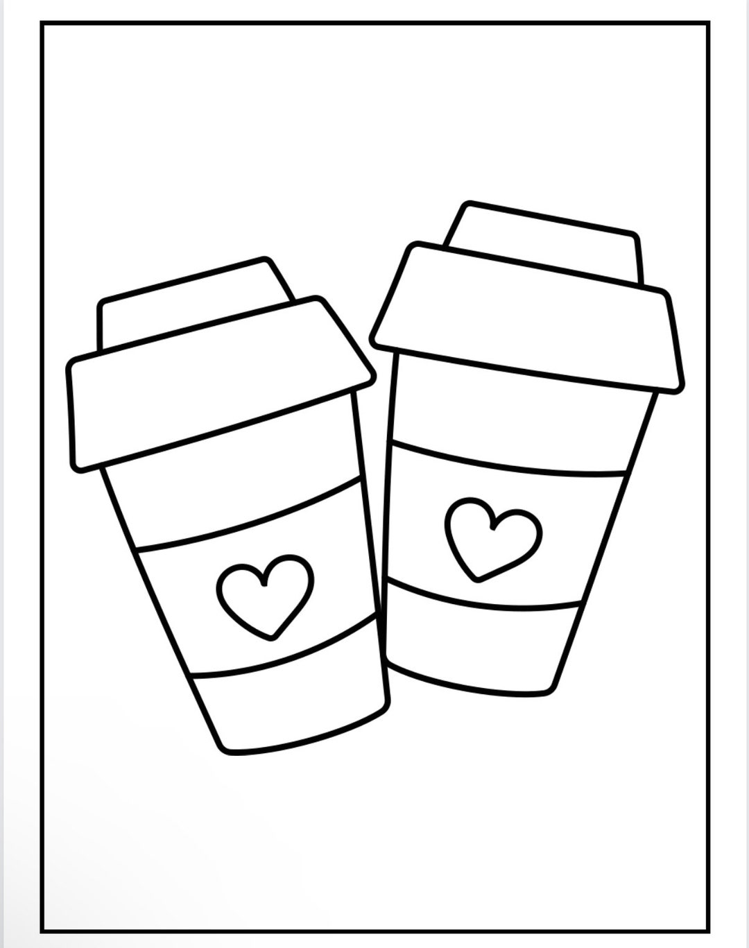 Large Food Printable Coloring Sheets Easy And Bold Craft Cut Outs Etsy Large Food Printable Coloring Sheets Easy And Bold Craft Cut Outs Etsy