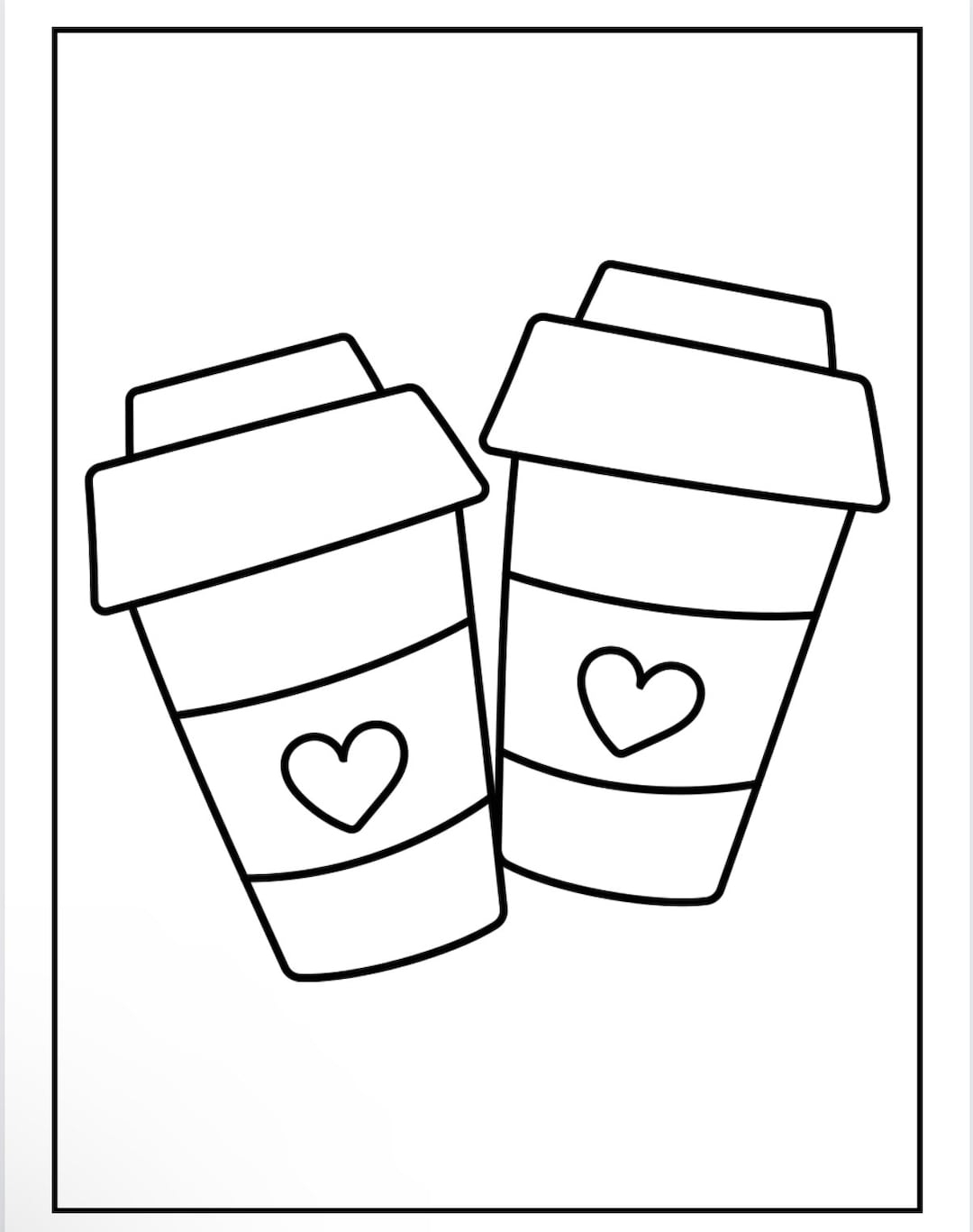 Large Food Printable Coloring Sheets Easy And Bold Craft Cut Outs Etsy Large Food Printable Coloring Sheets Easy And Bold Craft Cut Outs Etsy