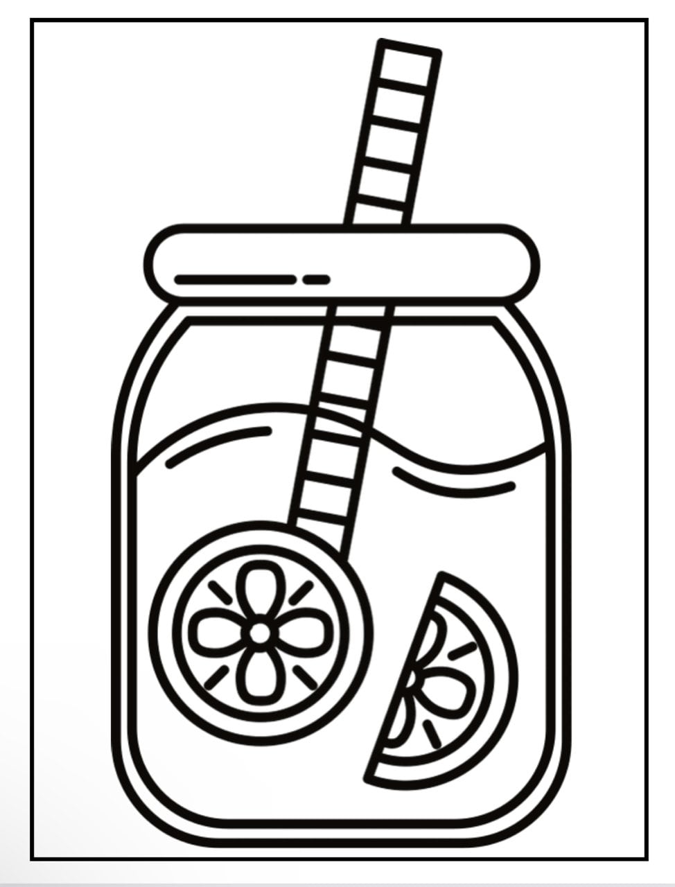 Large Food Printable Coloring Sheets Easy And Bold Craft Cut Outs Etsy Large Food Printable Coloring Sheets Easy And Bold Craft Cut Outs Etsy