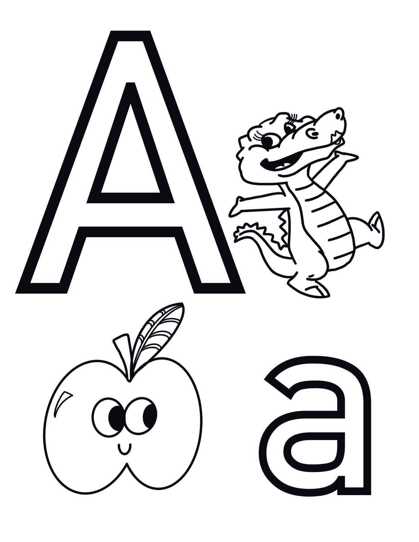 coloring sheet letter a coloring sheet letter a