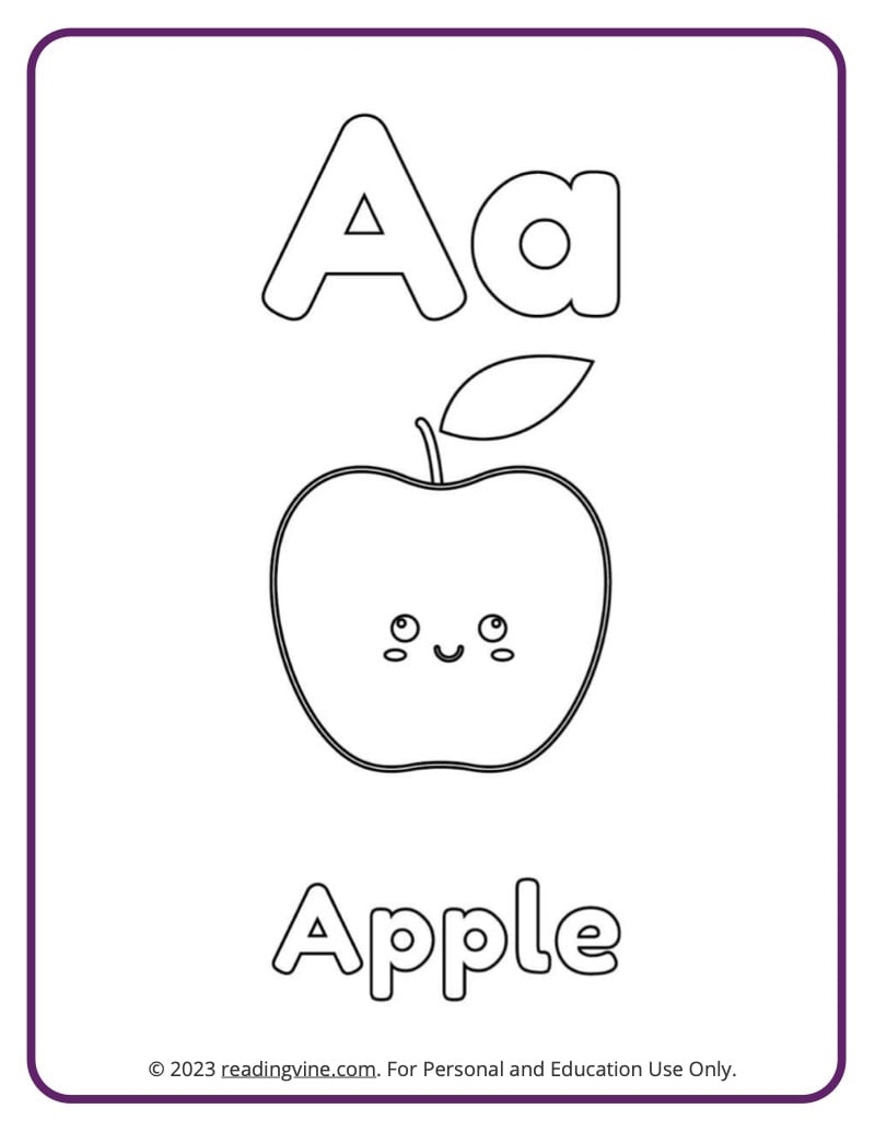 Letter A Coloring Pages Letter A Coloring Pages