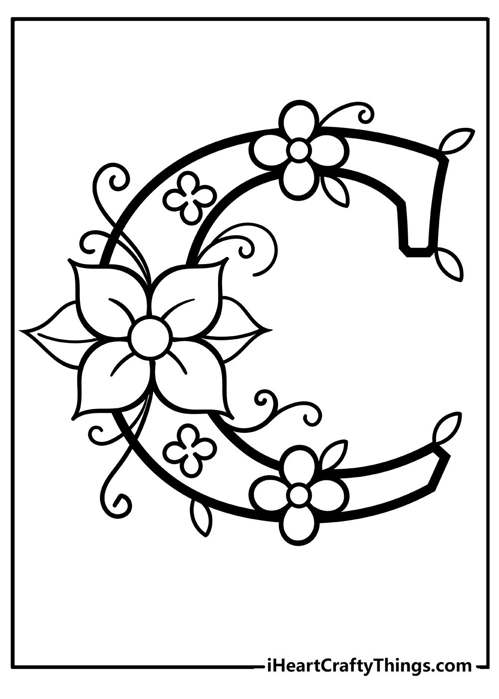 coloring pages for letter c coloring pages for letter c