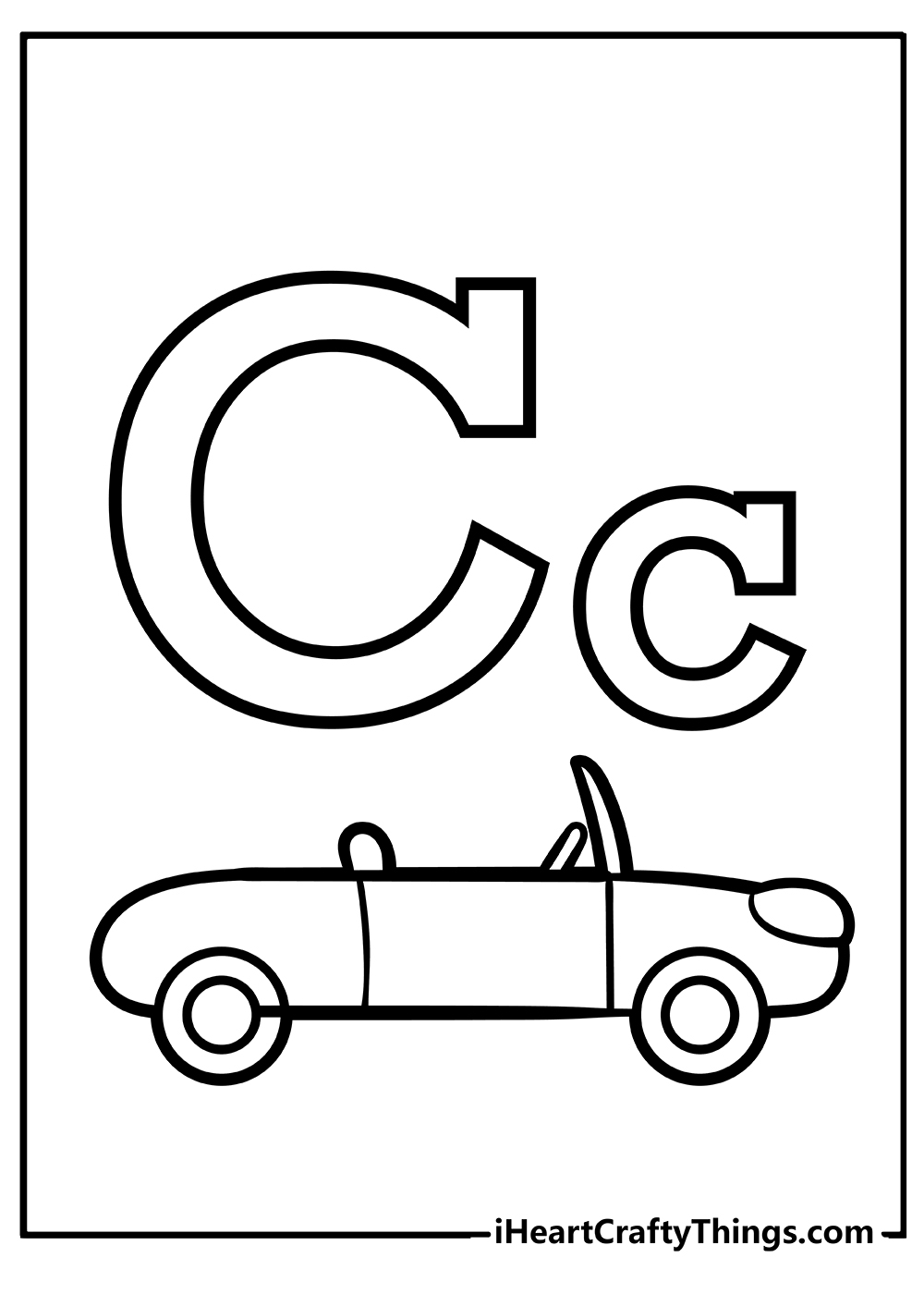 Letter C Coloring Pages 100 Free Printables  Letter C Coloring Pages 100 Free Printables