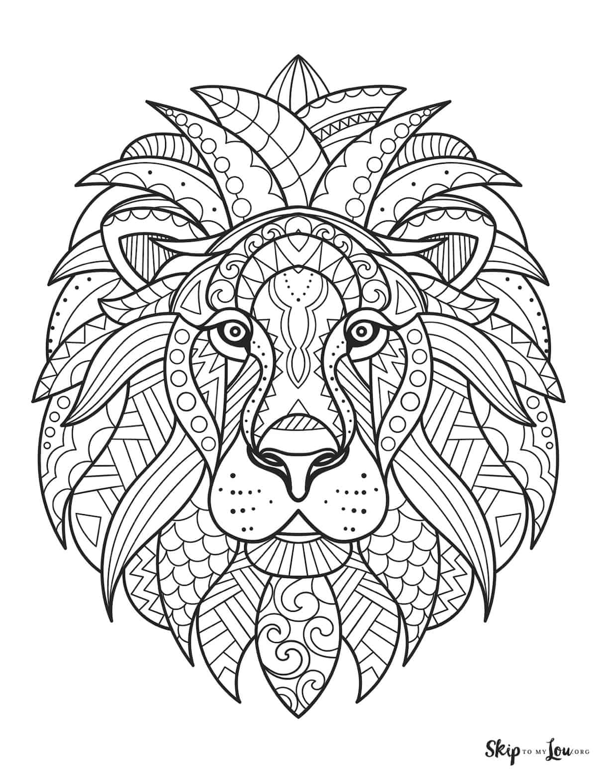 lion colouring in pages lion colouring in pages