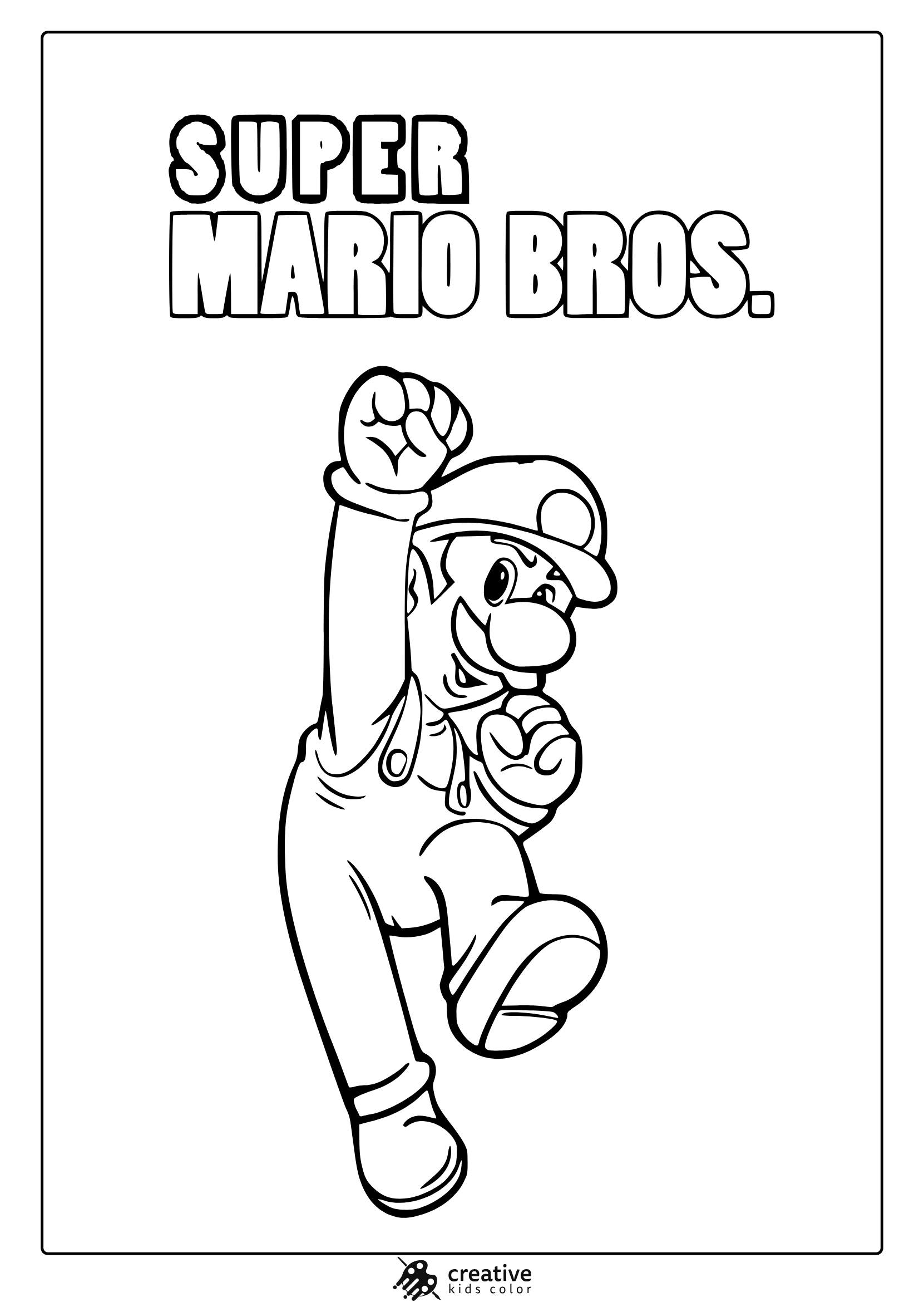 Mario Coloring Pages 25 Free Printable PDF  Mario Coloring Pages 25 Free Printable PDF