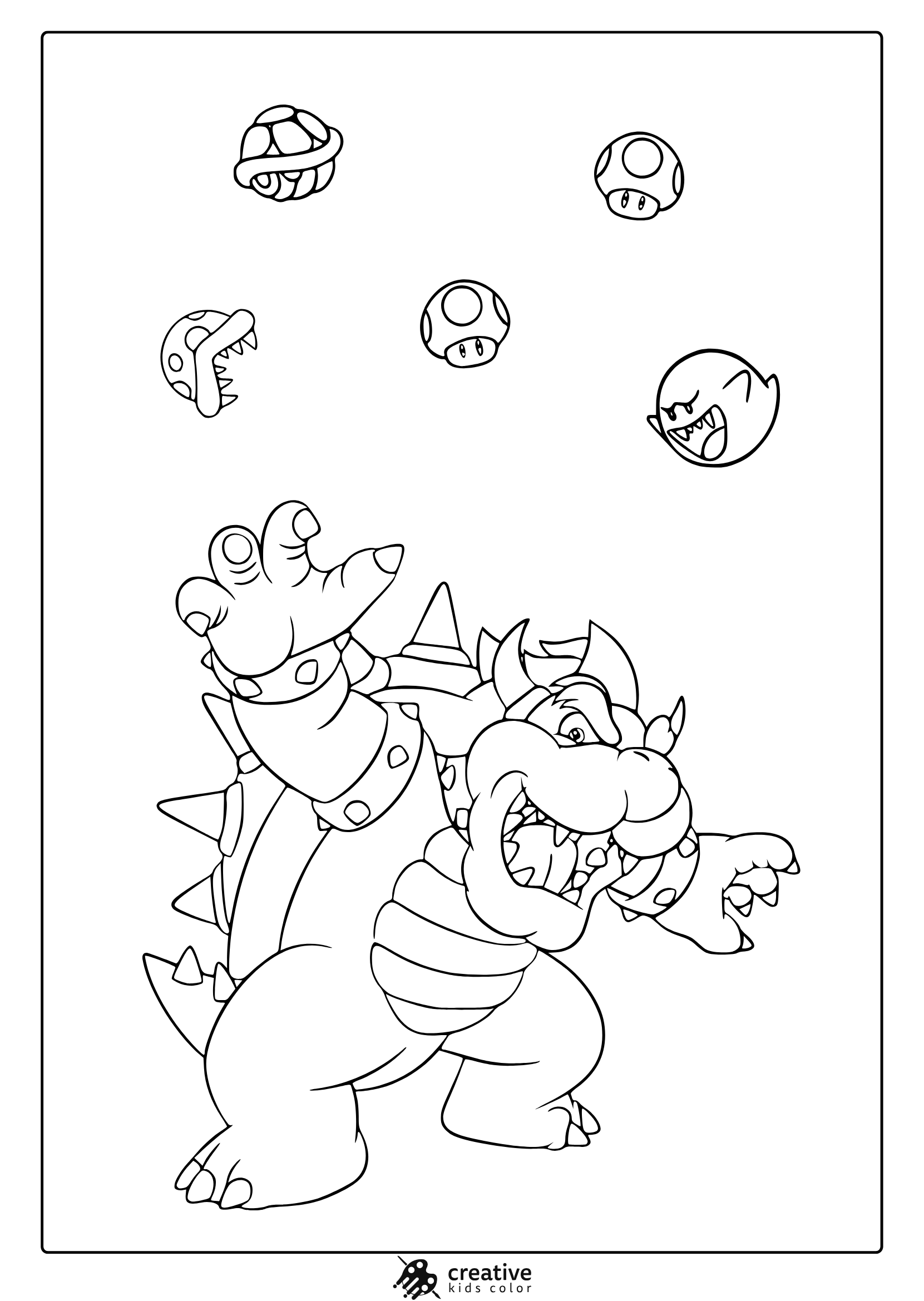Mario Coloring Pages 25 Free Printable PDF  Mario Coloring Pages 25 Free Printable PDF