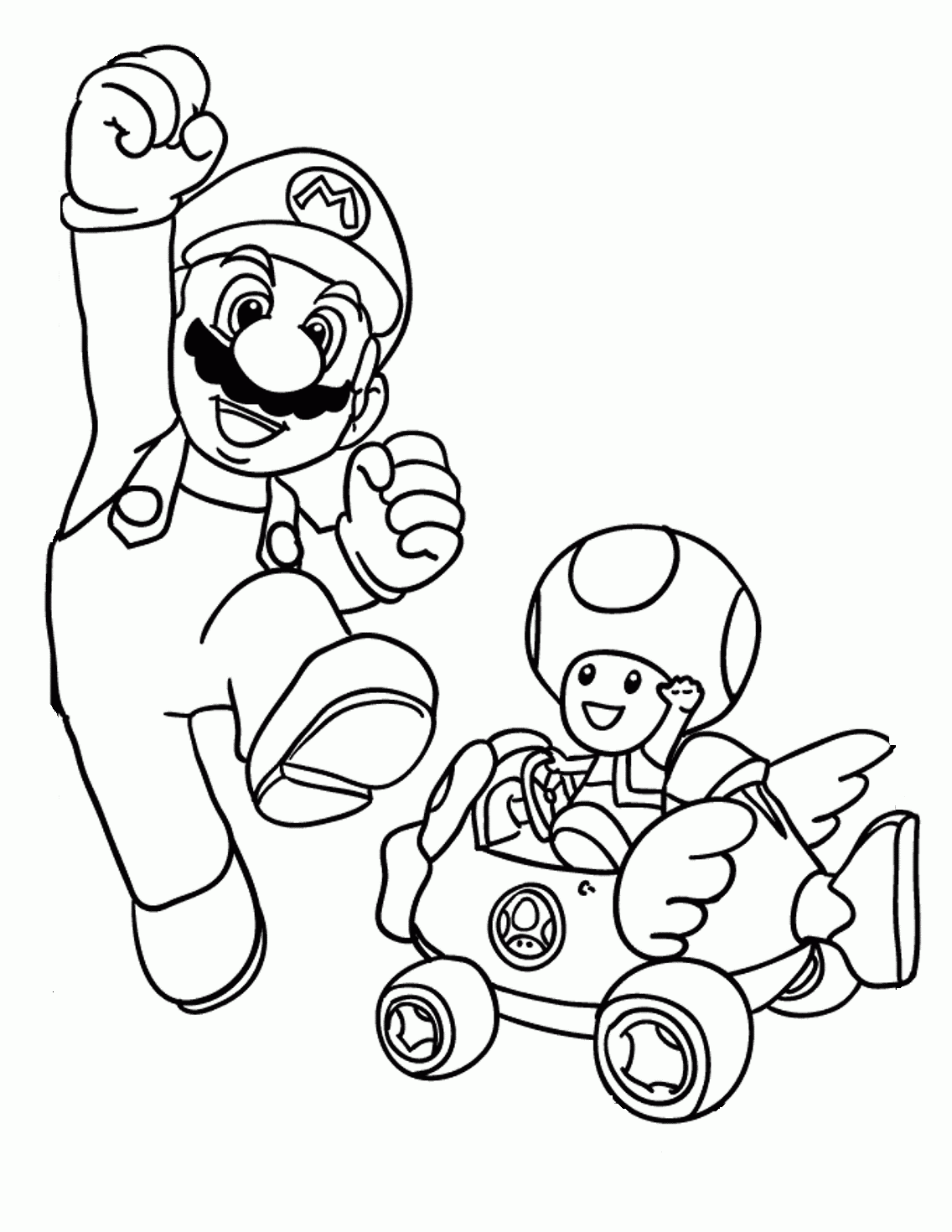 mario brothers pictures to color mario brothers pictures to color