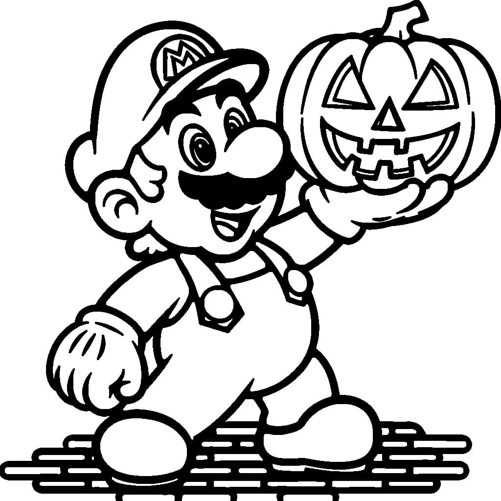 super mario halloween coloring pages super mario halloween coloring pages
