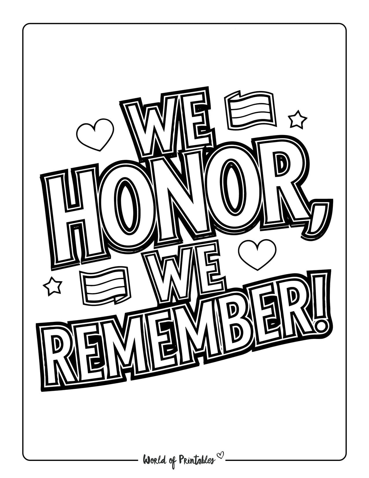 memorial day color pages memorial day color pages
