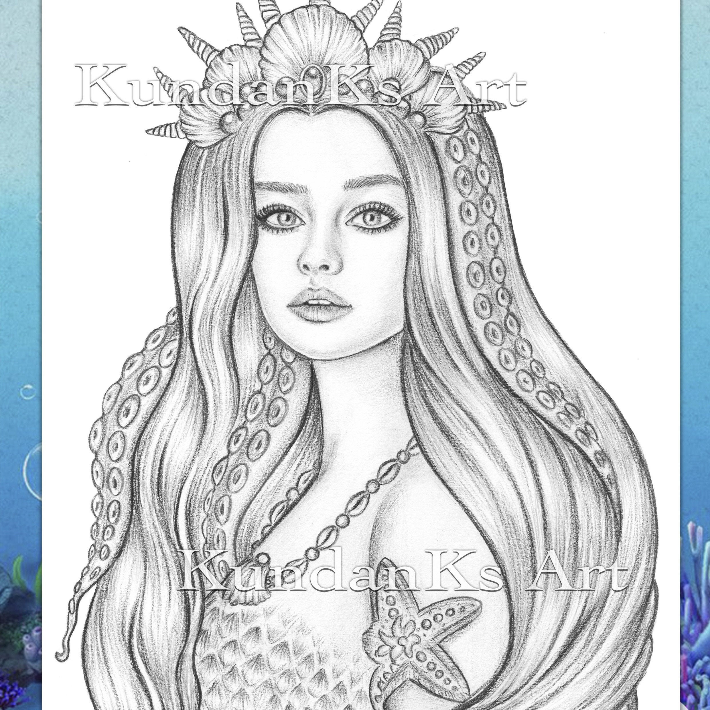 beautiful mermaid coloring pages beautiful mermaid coloring pages