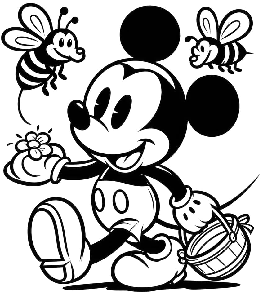 mickey mouse coloring template mickey mouse coloring template