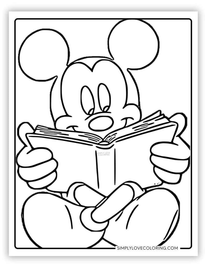 Mickey Mouse Coloring Pages Free PDF Printables Simply Love Coloring Mickey Mouse Coloring Pages Free PDF Printables Simply Love Coloring