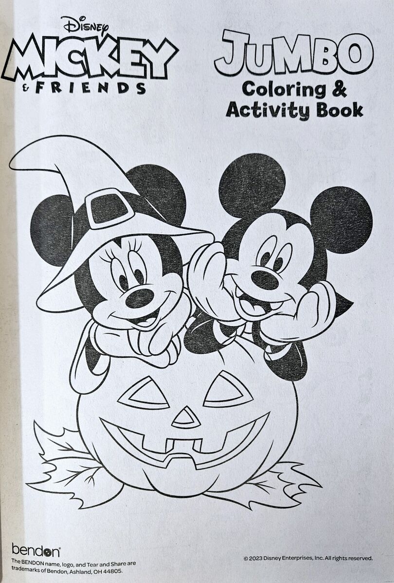 Mickey Mouse Paw Patrol Halloween Coloring Activity Book W Sticker By Number EBay Mickey Mouse Paw Patrol Halloween Coloring Activity Book W Sticker By Number EBay