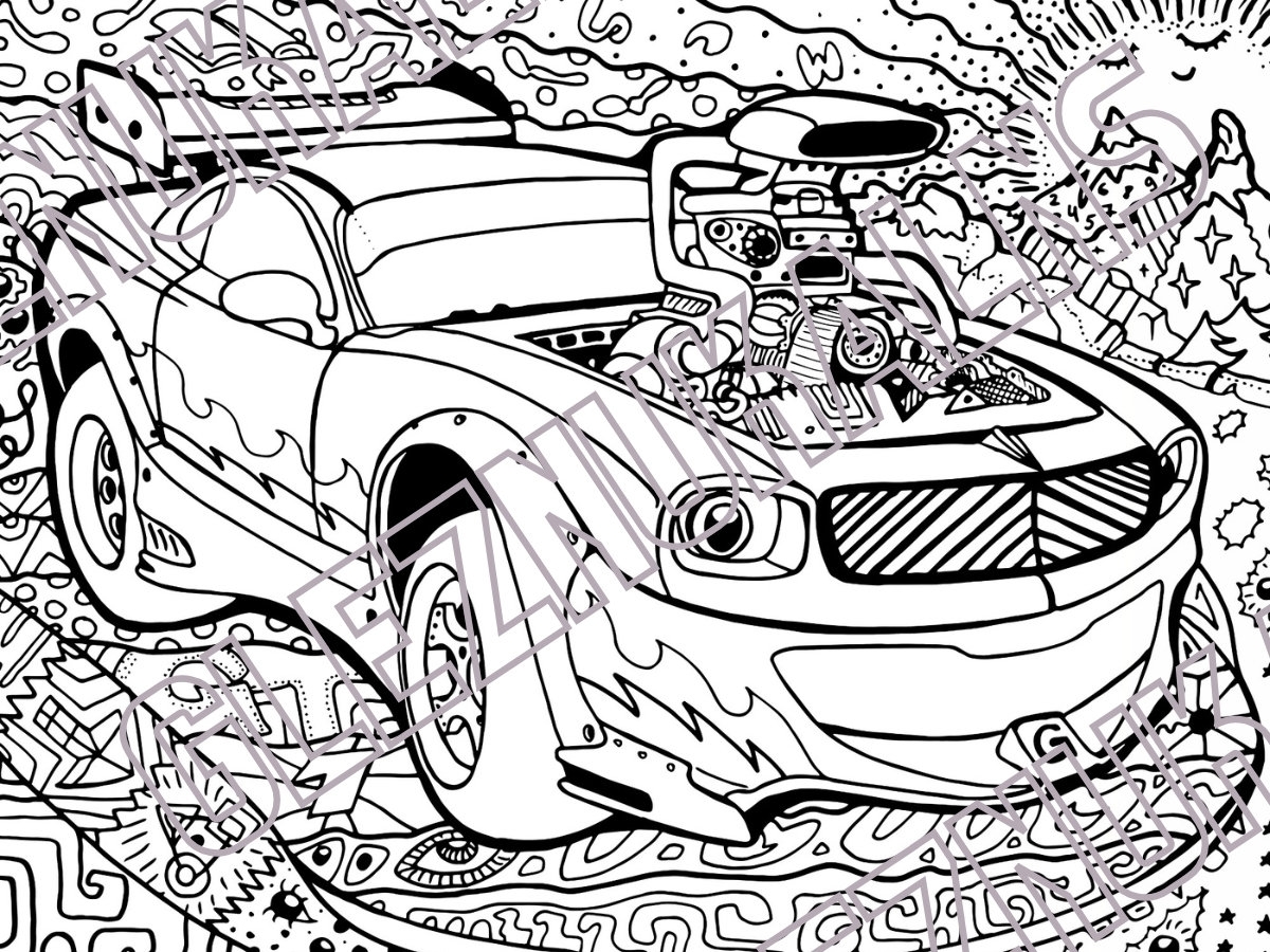 Muscle Car Coloring Pages 33 Detailed Designs Digital Download Printable Adult Coloring Book PDF Etsy Muscle Car Coloring Pages 33 Detailed Designs Digital Download Printable Adult Coloring Book PDF Etsy