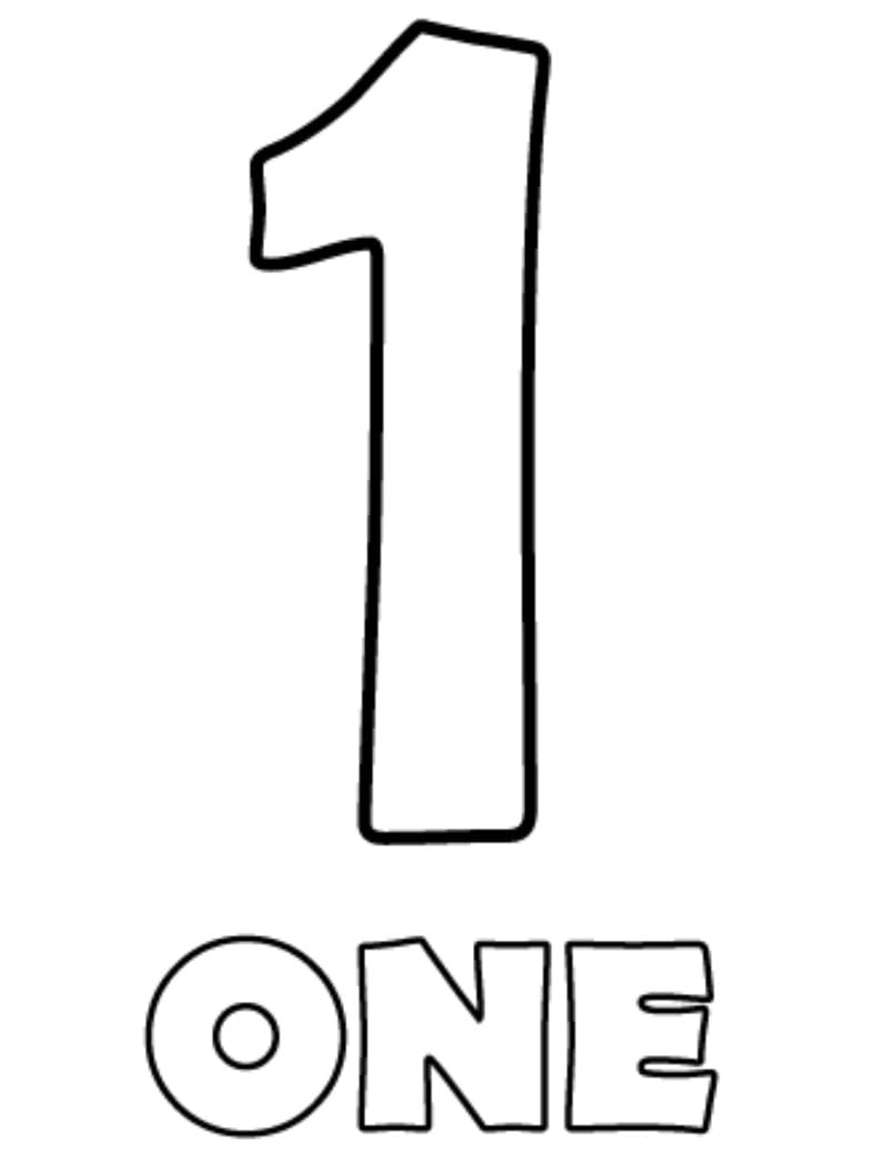 Number 1 Coloring Sheet Color 1 Number Printable Worksheet Worksheets Library Number 1 Coloring Sheet Color 1 Number Printable Worksheet Worksheets Library