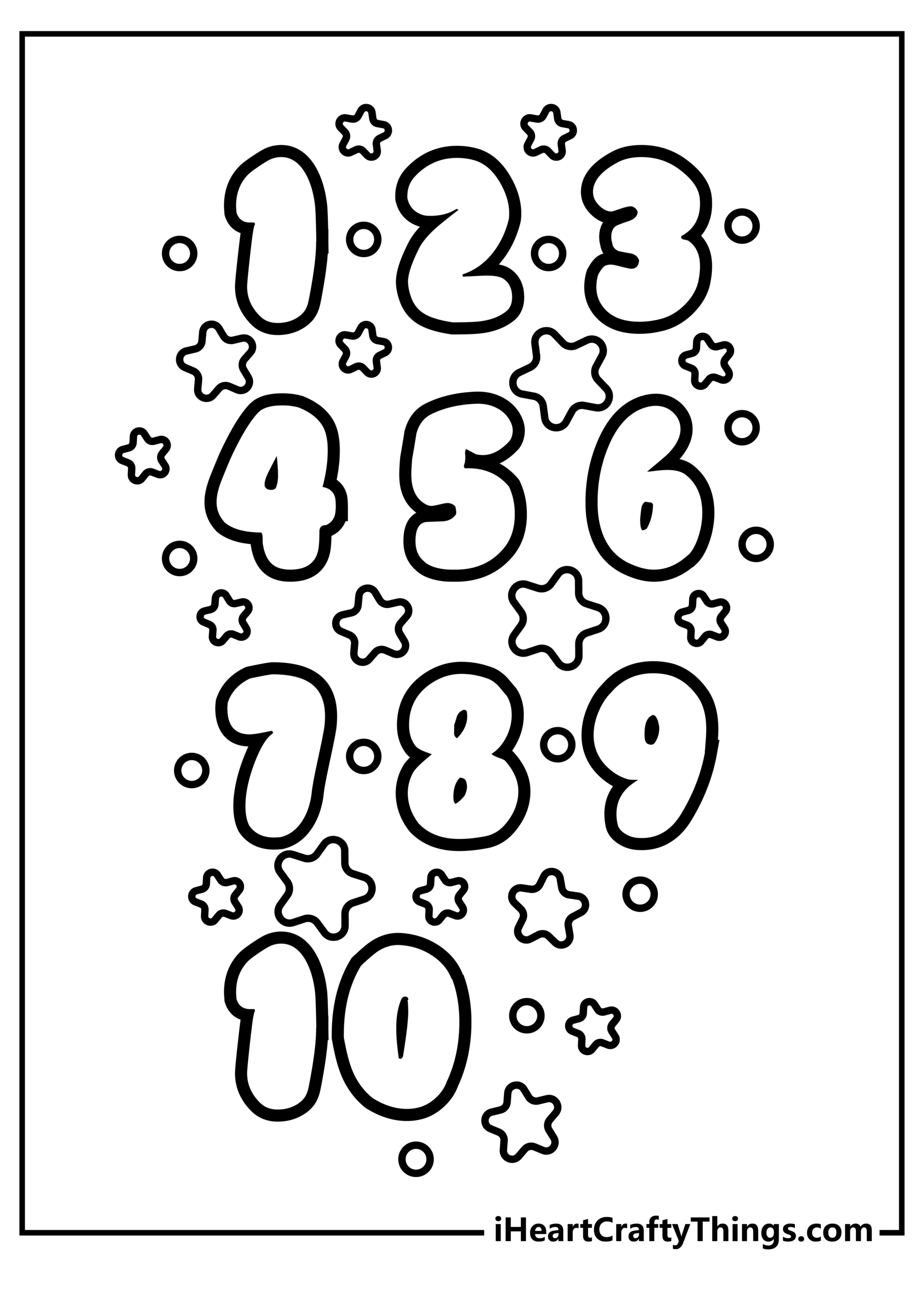 Number Coloring Pages 100 Free Printables Worksheets Library Number Coloring Pages 100 Free Printables Worksheets Library