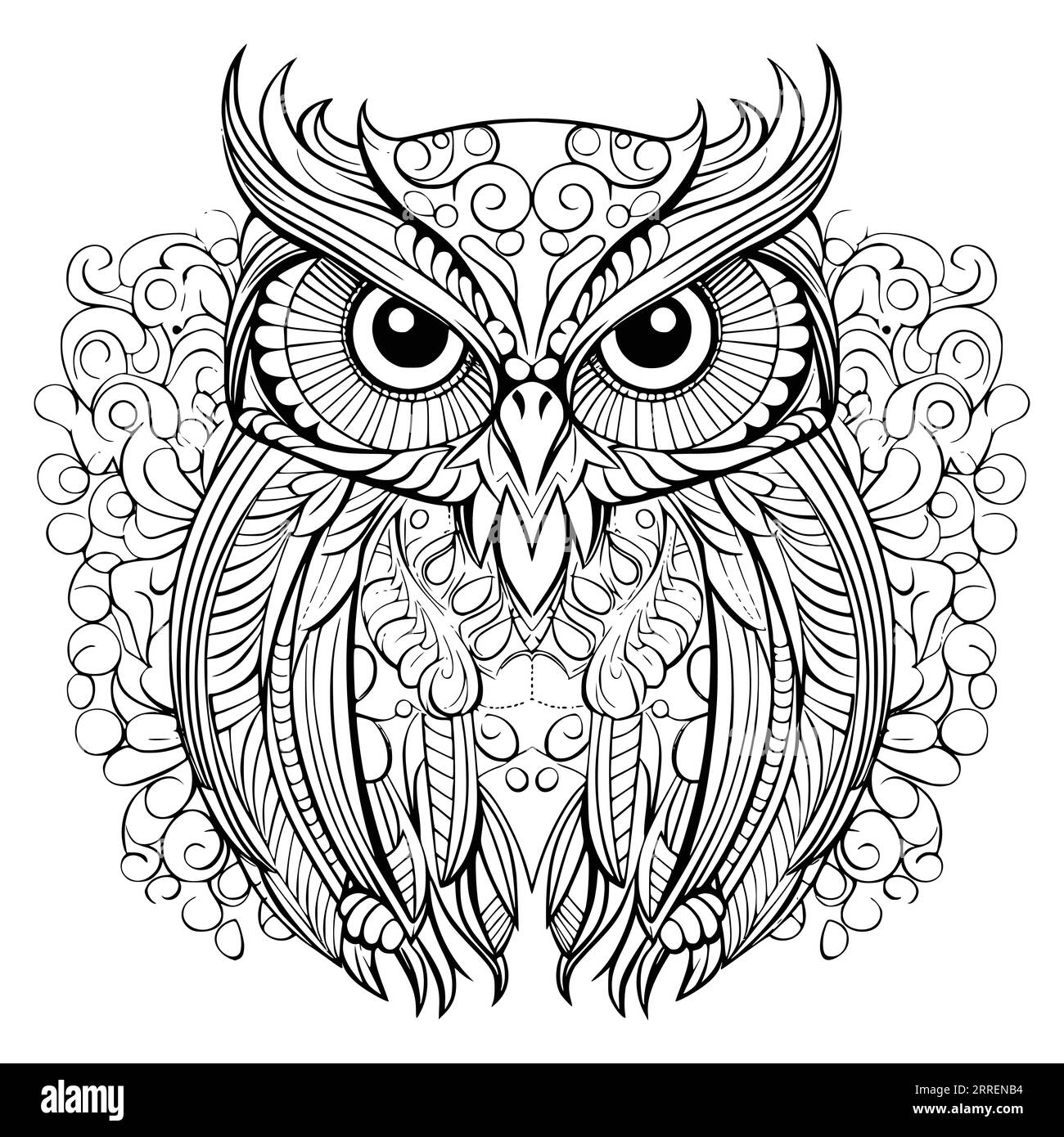 Owl Coloring Pages Printable Hi res Stock Photography And Images Worksheets Library Owl Coloring Pages Printable Hi res Stock Photography And Images Worksheets Library