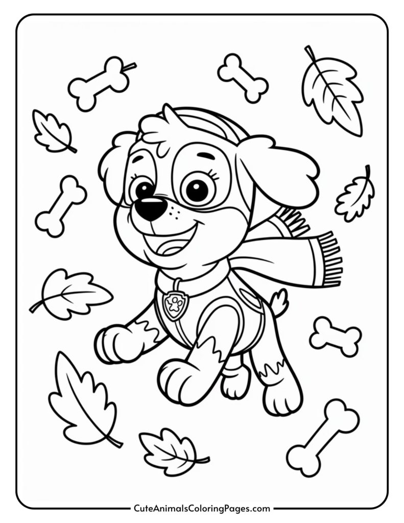 Paw Patrol Thanksgiving Coloring Pages 9 Sheets To Color Cute Animals Coloring Pages Paw Patrol Thanksgiving Coloring Pages 9 Sheets To Color Cute Animals Coloring Pages
