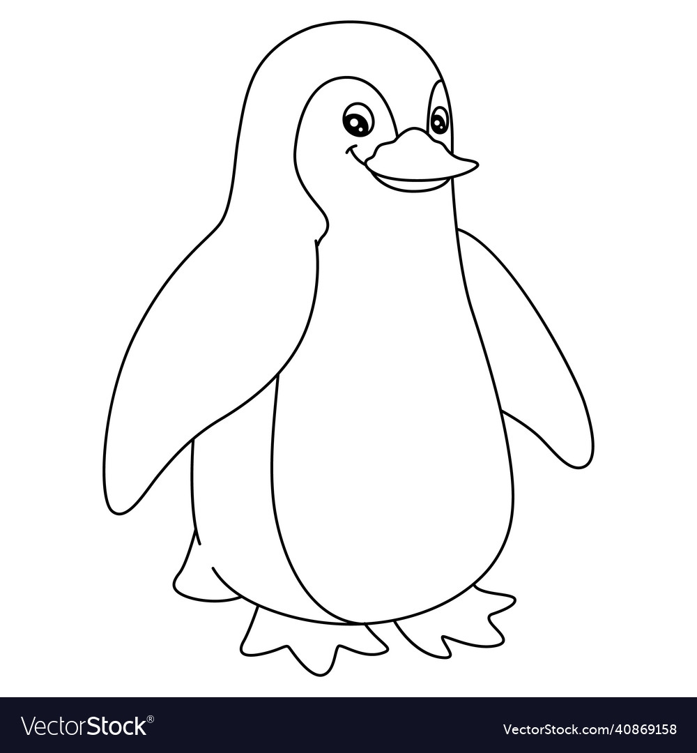 coloring picture of a penguin coloring picture of a penguin