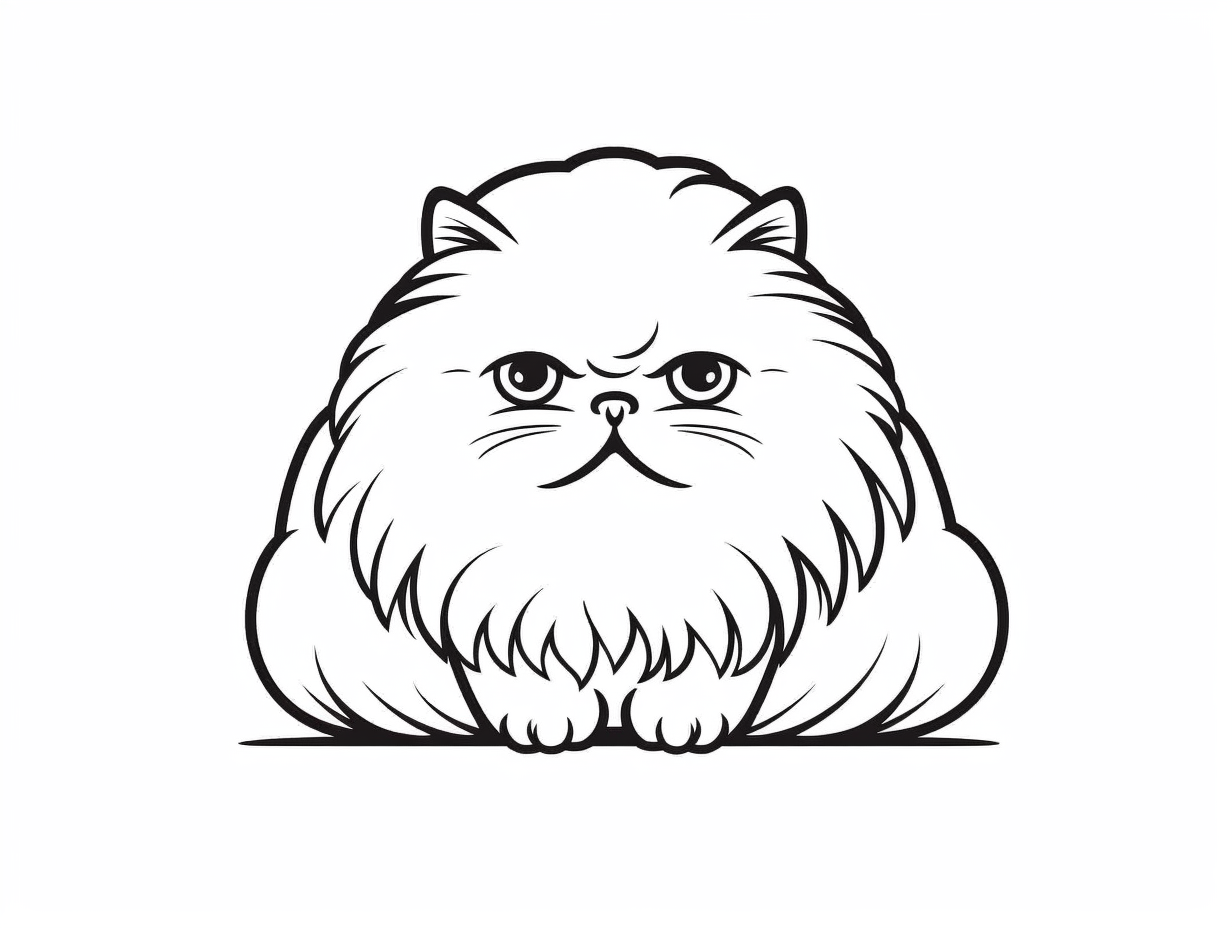 Persian Cat Coloring Pages Top 58 Free Printable Designs Persian Cat Coloring Pages Top 58 Free Printable Designs